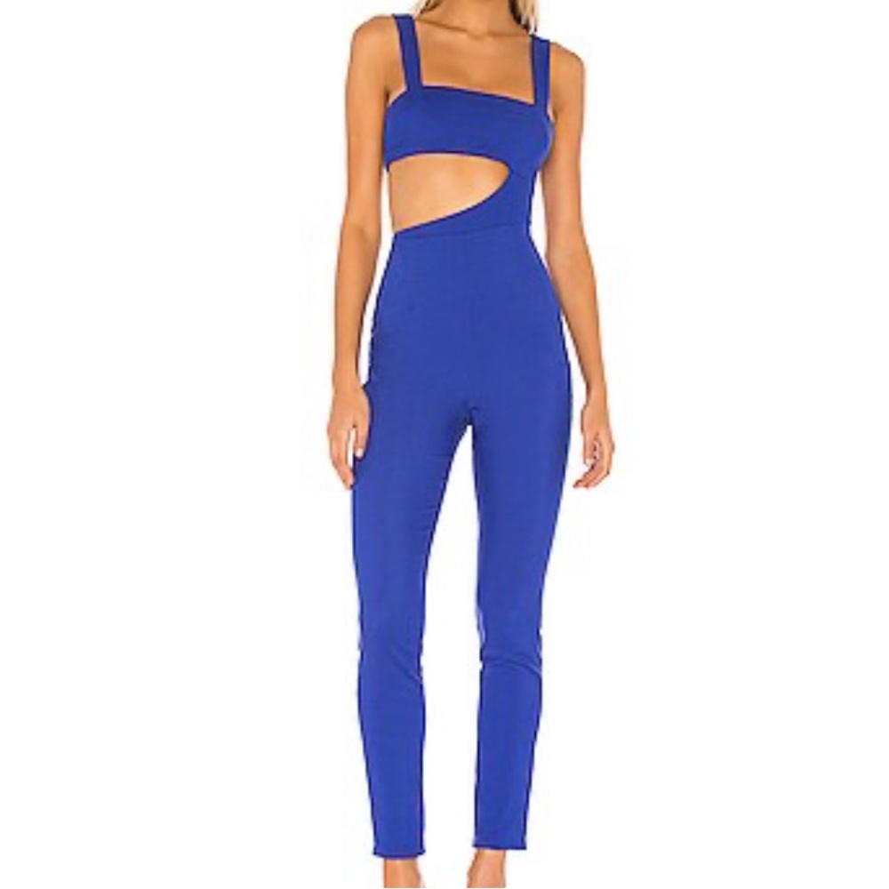 Cobalt Blue Cutout Jumpsuit